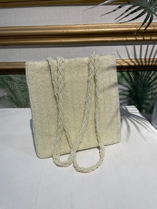 Hand embellished bag