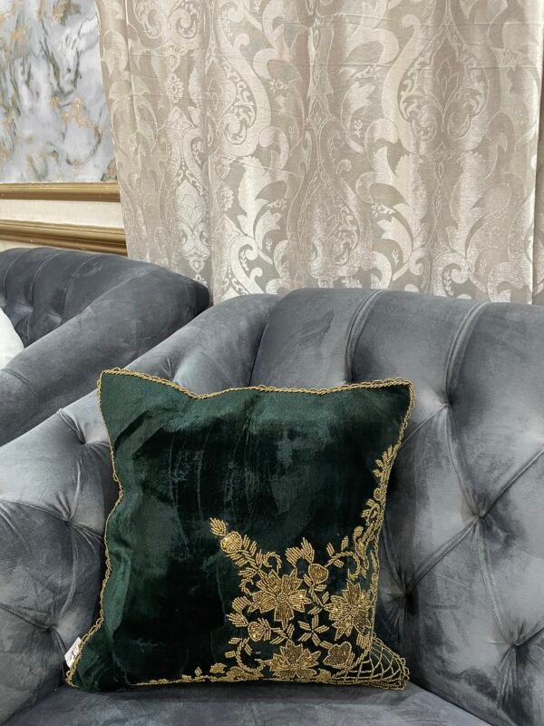 Elegant Handcrafted Beaded Cushion Covers for Your Home