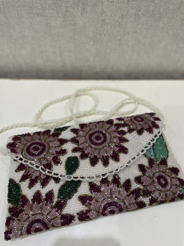 Elegant White Handmade Clutch at Unbeatable Prices