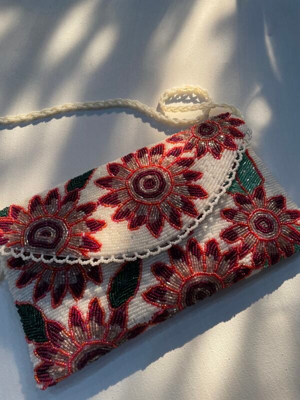Elegant White Handmade Clutch at Unbeatable Prices
