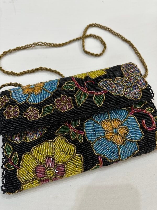 Elegant Black Hand Embellished