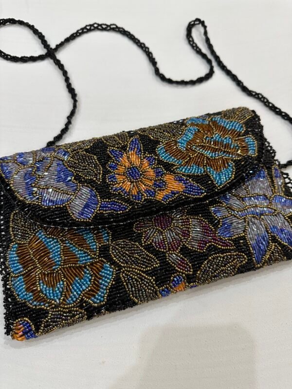 Elegant Black Hand Embellished