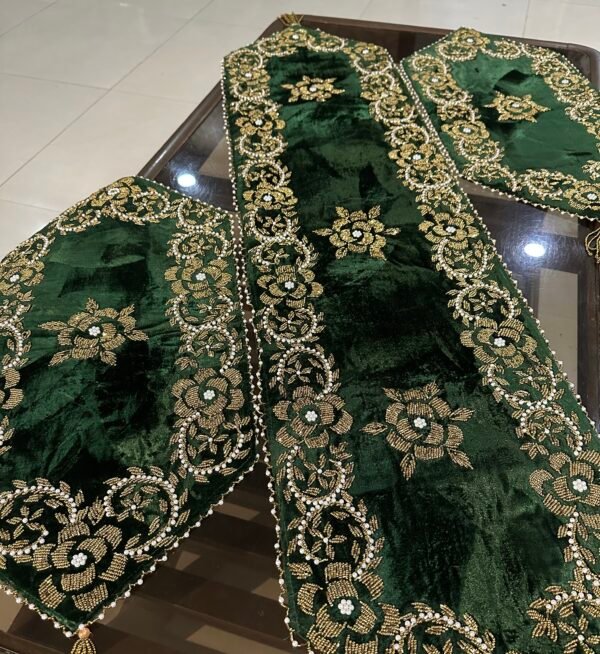 Elegant Handcrafted 3-Piece Runner Set