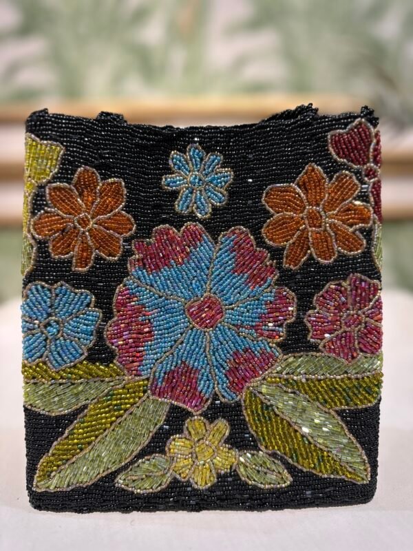 Handmade Beaded Square Bags
