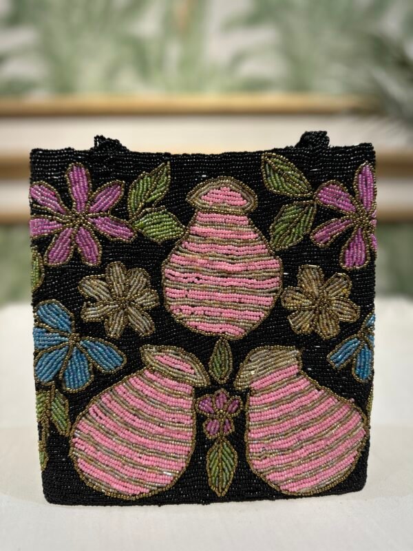 Handmade Beaded Square Bags