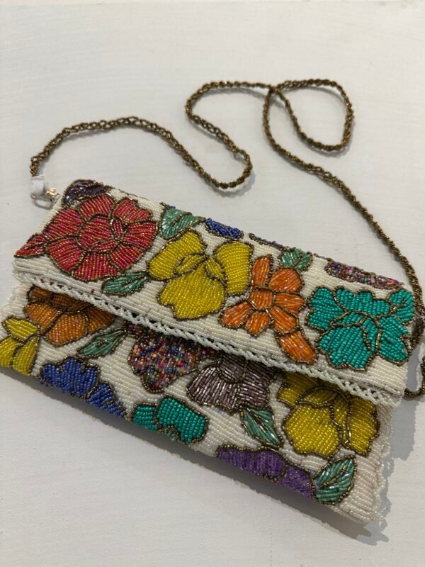White Handmade Unique Clutches