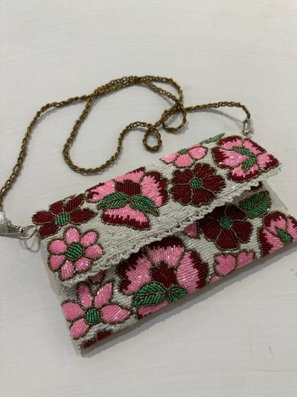 White Handmade Unique Clutches