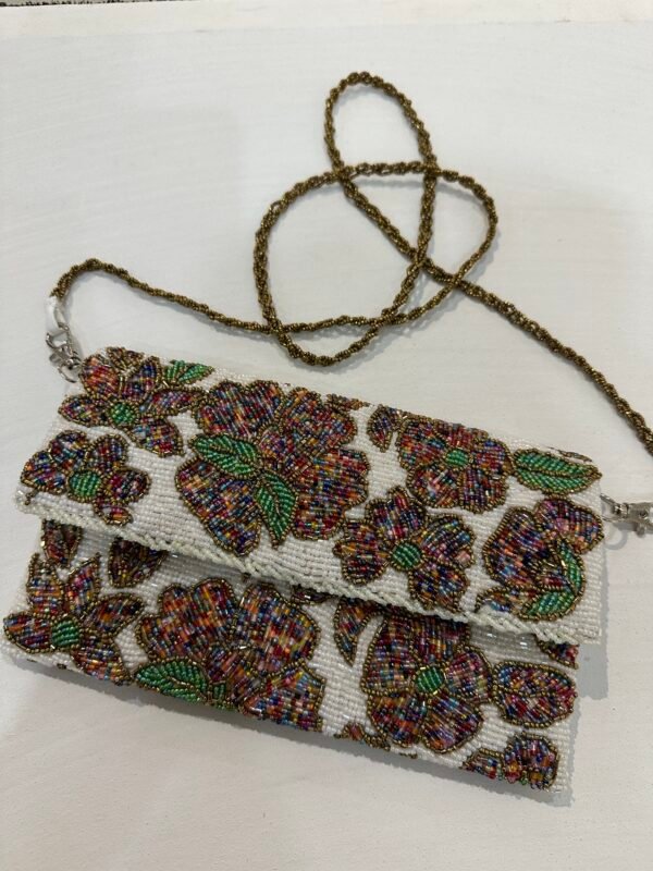 White Handmade Unique Clutches