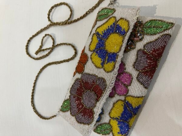 White Handmade Unique Clutches