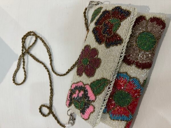 White Handmade Unique Clutches