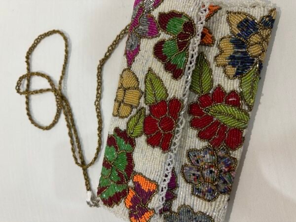 White Handmade Unique Clutches