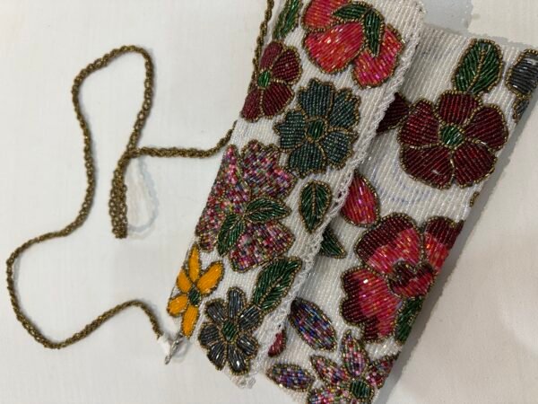 White Handmade Unique Clutches