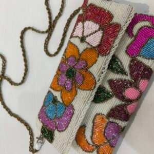 White Handmade Unique Clutches