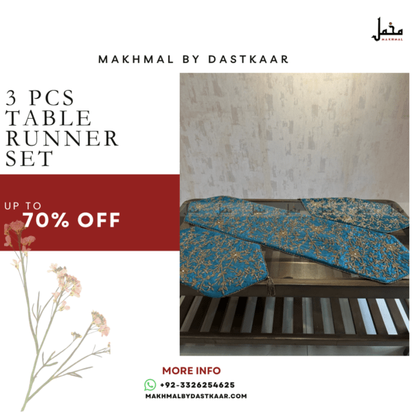 Elegant Handcrafted 3-Piece Runner Set (Copy)