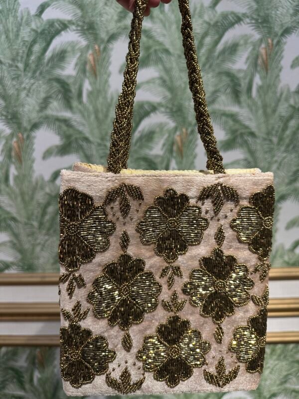 3D Embellished Floral Bag