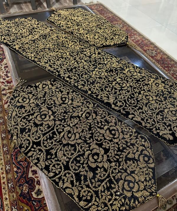 Elegant Handcrafted 3-Piece Runner Set