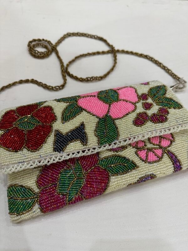 Elegant White Handmade Clutch at Unbeatable Prices