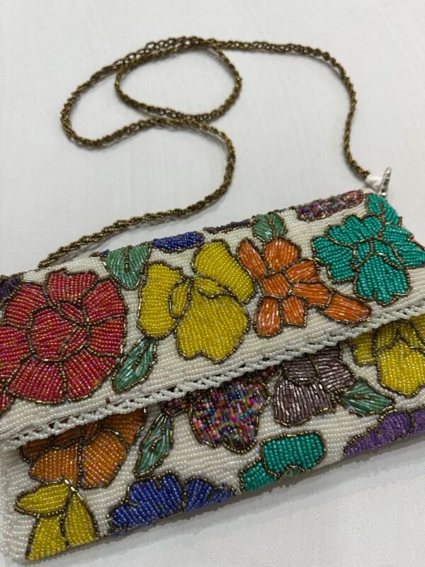 Elegant White Handmade Clutch at Unbeatable Prices