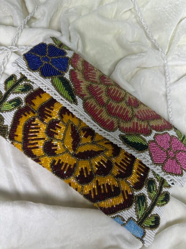 Elegant White Handmade Clutch at Unbeatable Prices