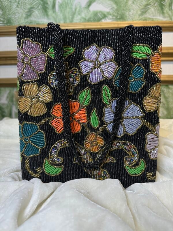 Handmade Beaded Square Bags