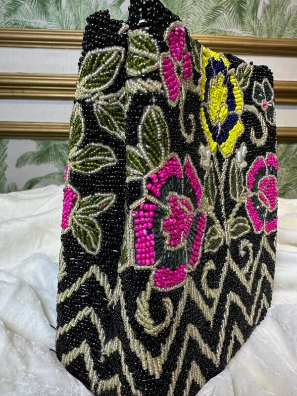 Handmade Beaded Square Bags