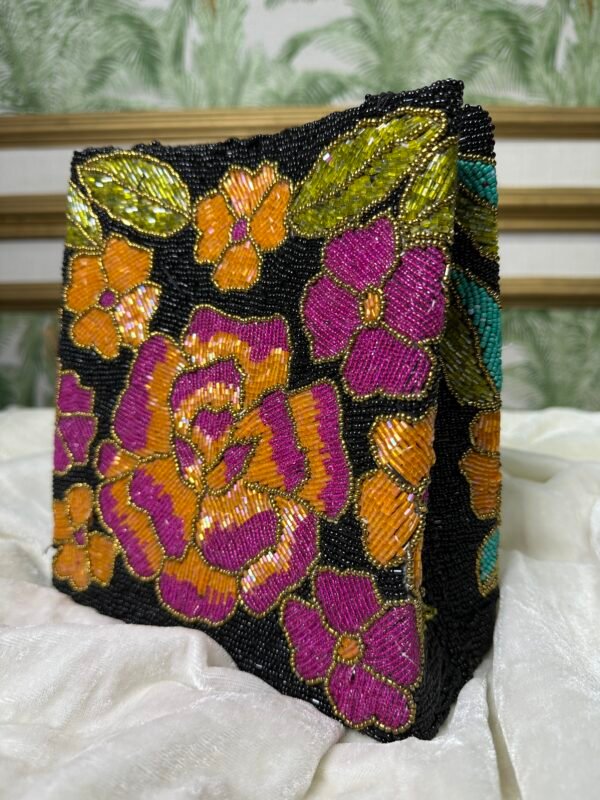 Handmade Beaded Square Bags