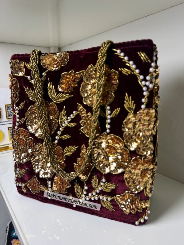 Hand  Embellished Bag(Exclusive)