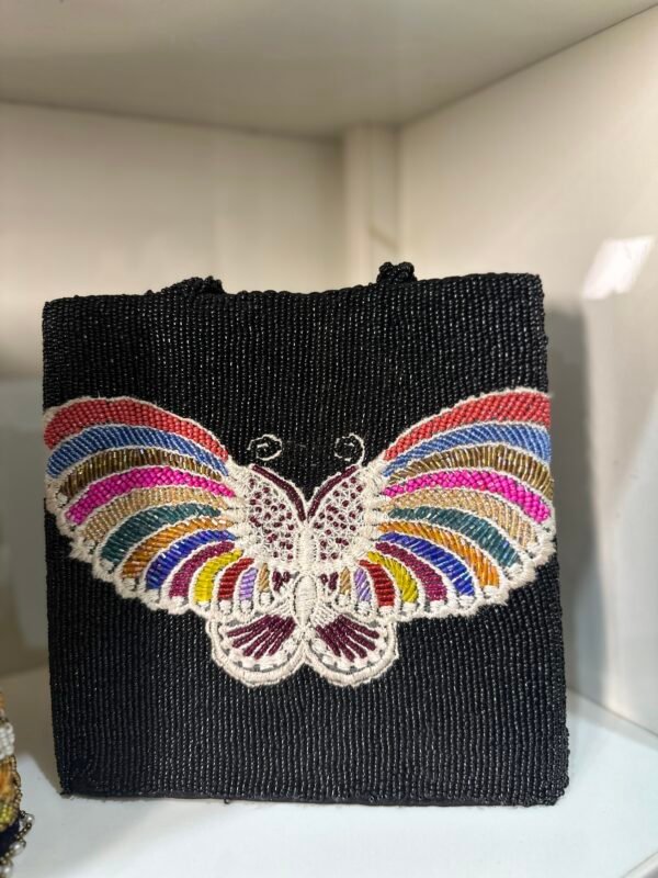 Handmade Beaded Square Bags