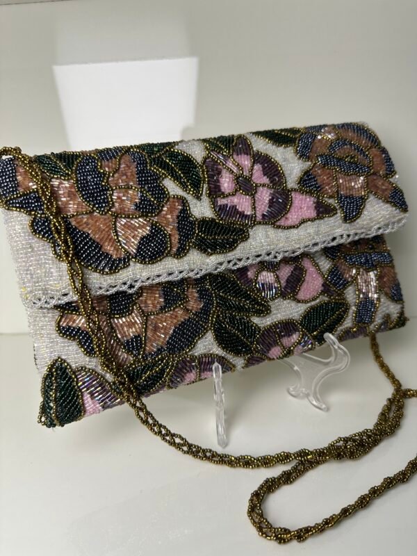 White Handmade Unique Clutches