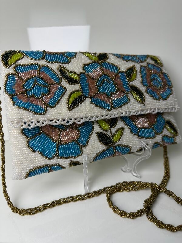 White Handmade Unique Clutches