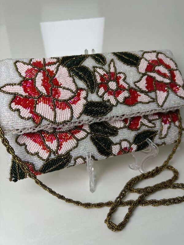 White Handmade Unique Clutches