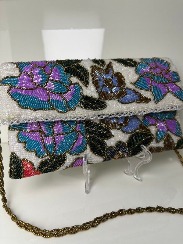 White Handmade Unique Clutches