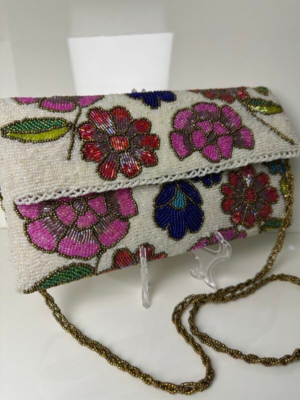 White Handmade Unique Clutches