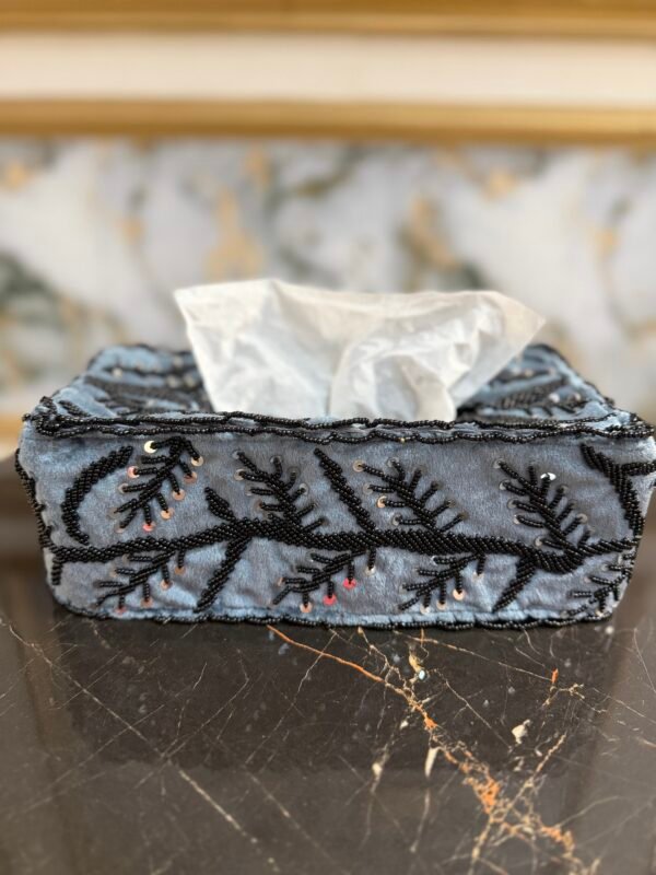 Hand crafted elegant tissue box cover