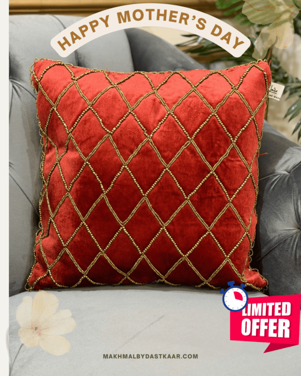 Artisanal Handcrafted Cushion Cover