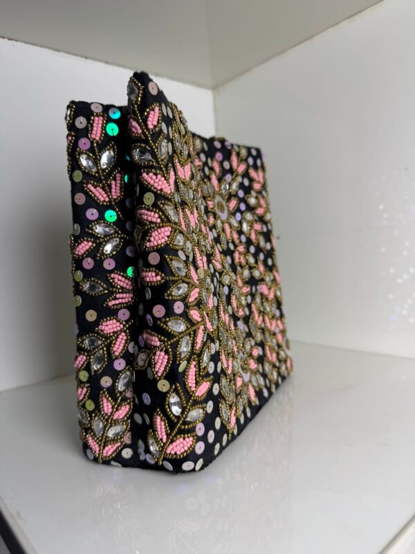 3D Stone Embellished Bag