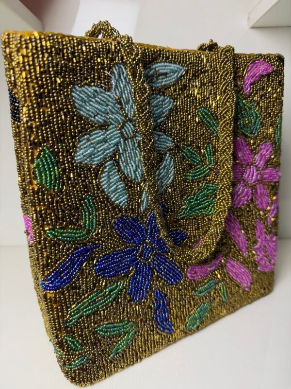3D Embellished Premium Floral Bag