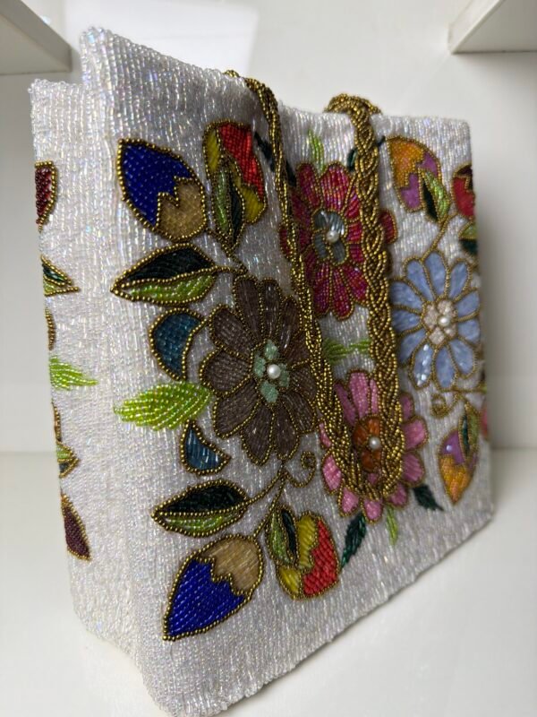 3D Embellished Premium Floral Bag