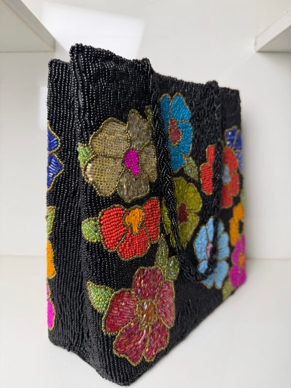 3D Embellished Premium Floral Bag