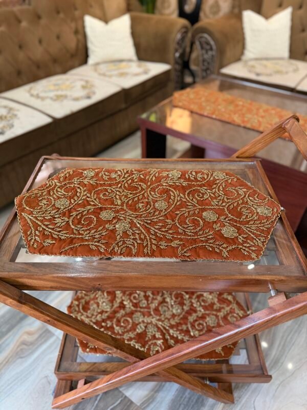Elegant Handcrafted 3-Piece Runner Set