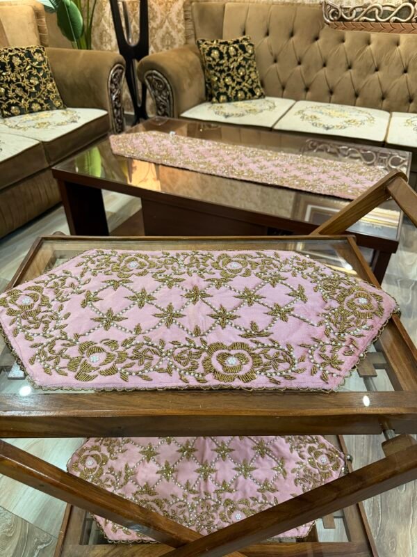 Elegant Handcrafted 3-Piece Runner Set