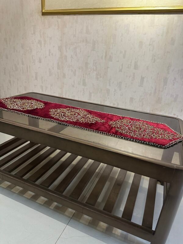 3 Pcs Hand Made Table Runner Set