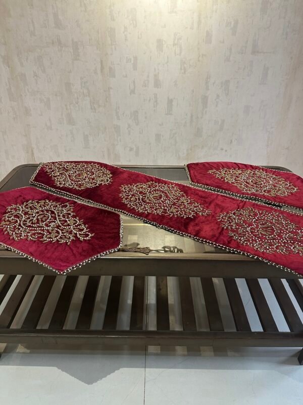 3 Pcs Hand Made Table Runner