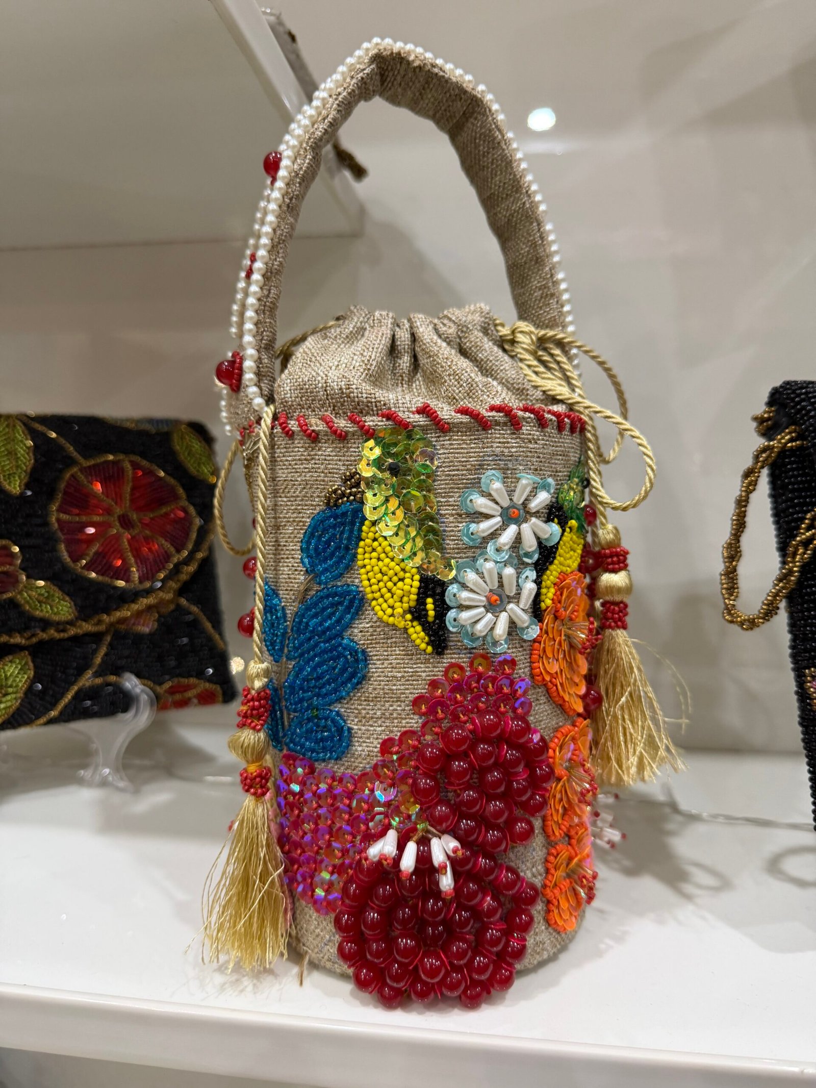 5D Makhmal Exclsuive Premium Potlee bag